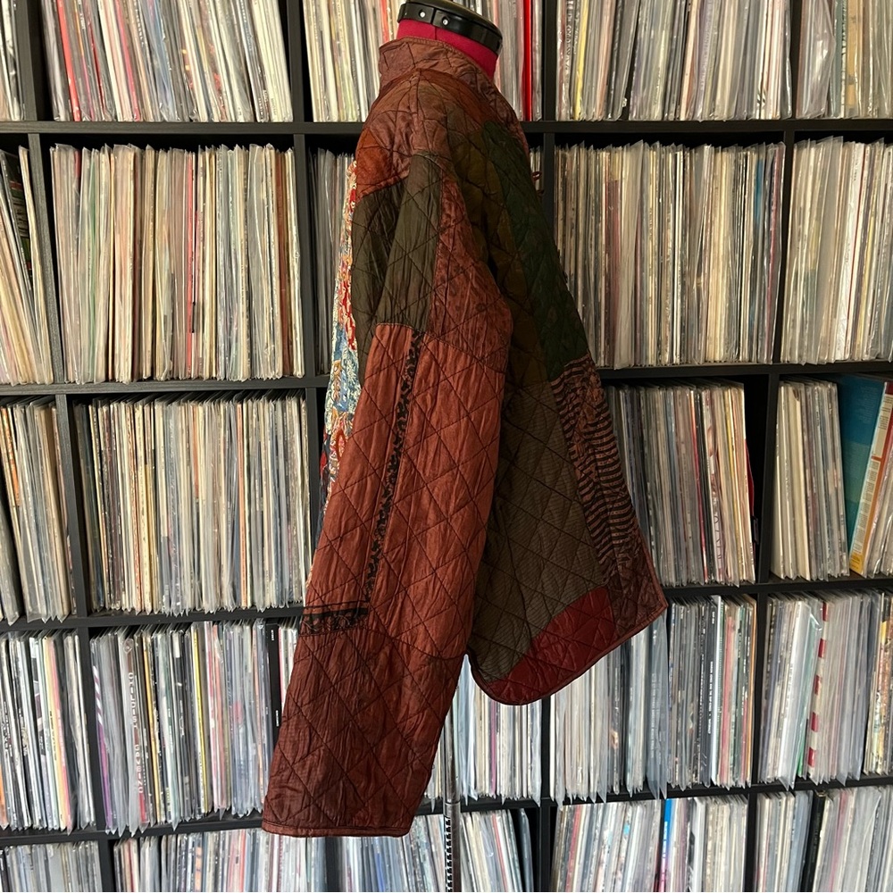 Phish llama TABOOT patchwork silk jacket ♻️⭕️🦙 sacred threads sphere shakedown - Picture 13 of 16
